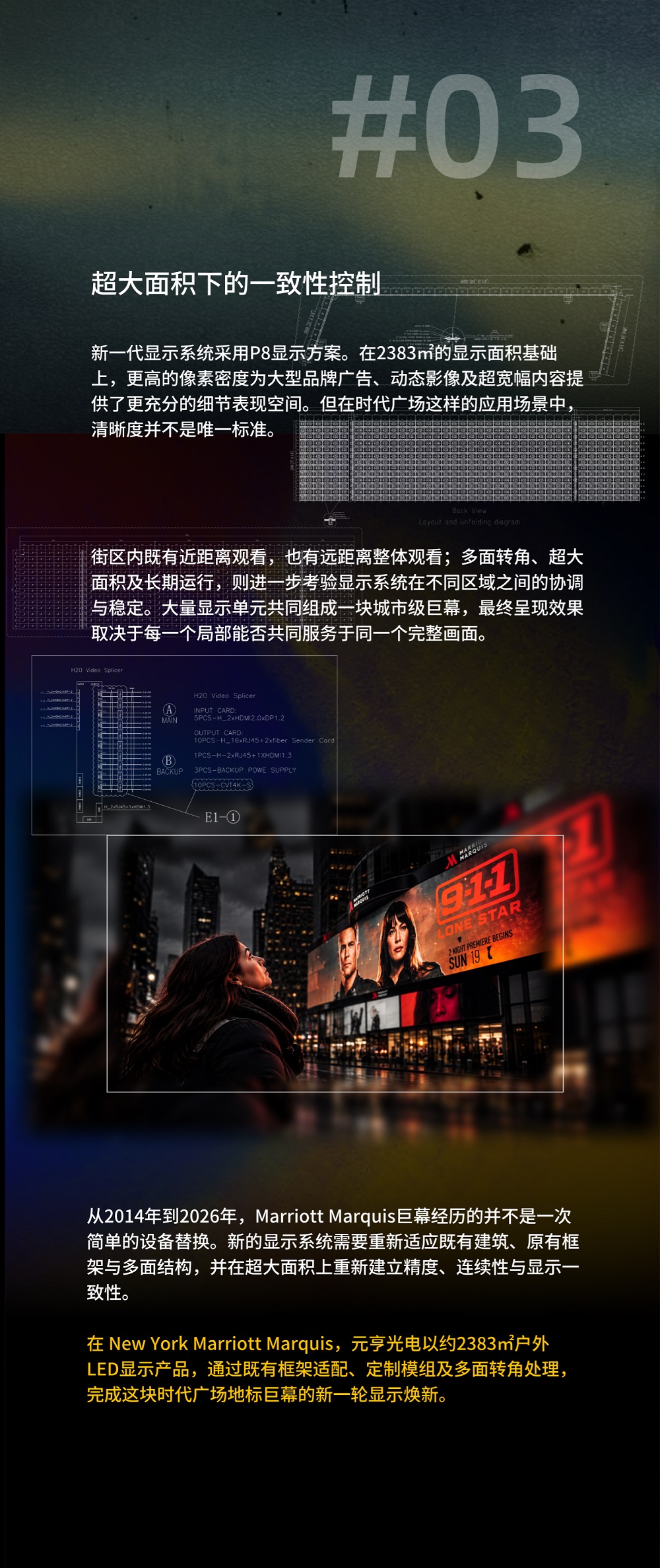 元亨光电项目志|2383㎡地标巨幕亮相纽约时代广场 元亨光电项目志|2383㎡地标巨幕亮相纽约时代广场
