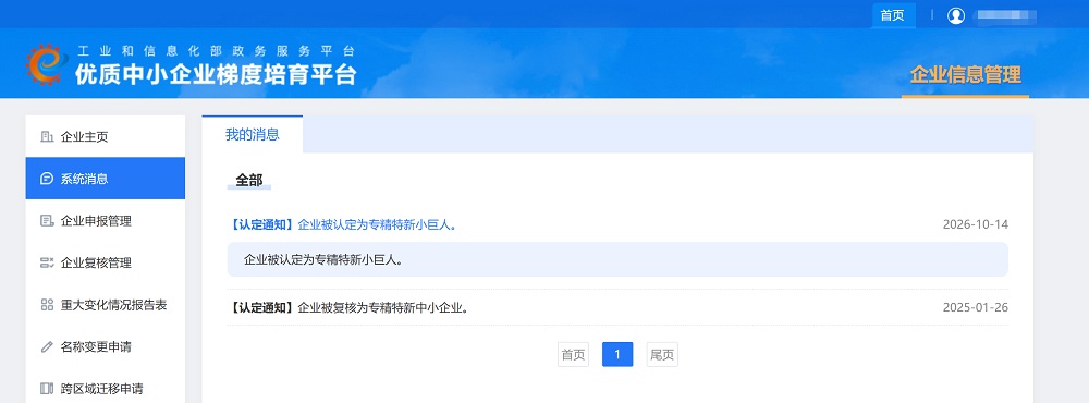 元亨光电荣获国家级专精特新“小巨人”企业荣誉 元亨光电荣获国家级专精特新“小巨人”企业荣誉