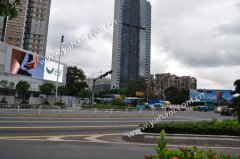 红岭大厦新型大屏 只为深圳城市地标